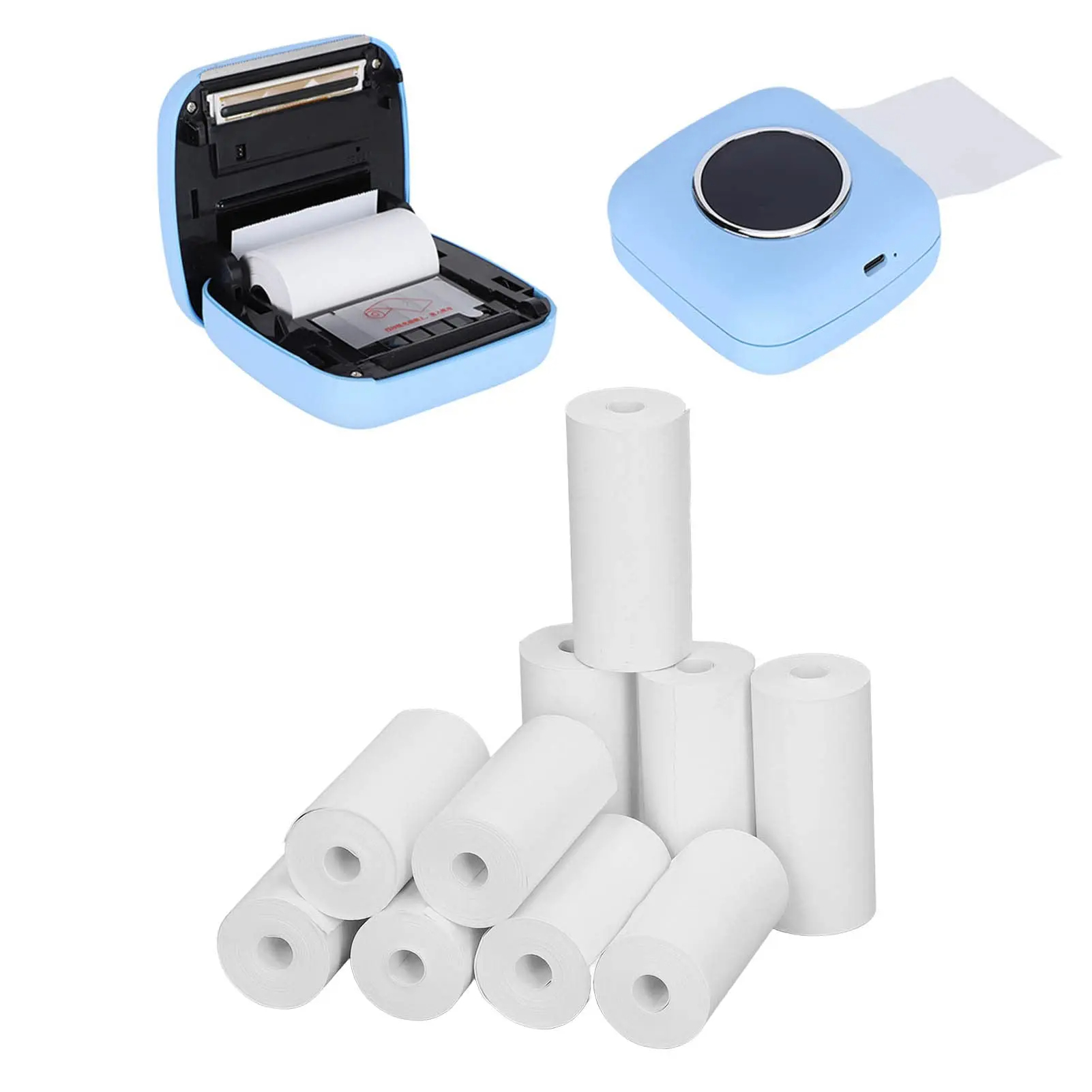 10Pcs Mini Printer Paper, 57 x - Mini Pocket Thermal Printer Paper Roll review and price