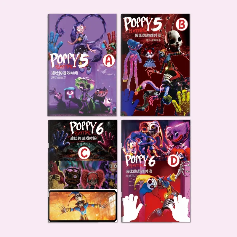 Cute Game Poppy Playtimes Seri - Stationery Books review and price