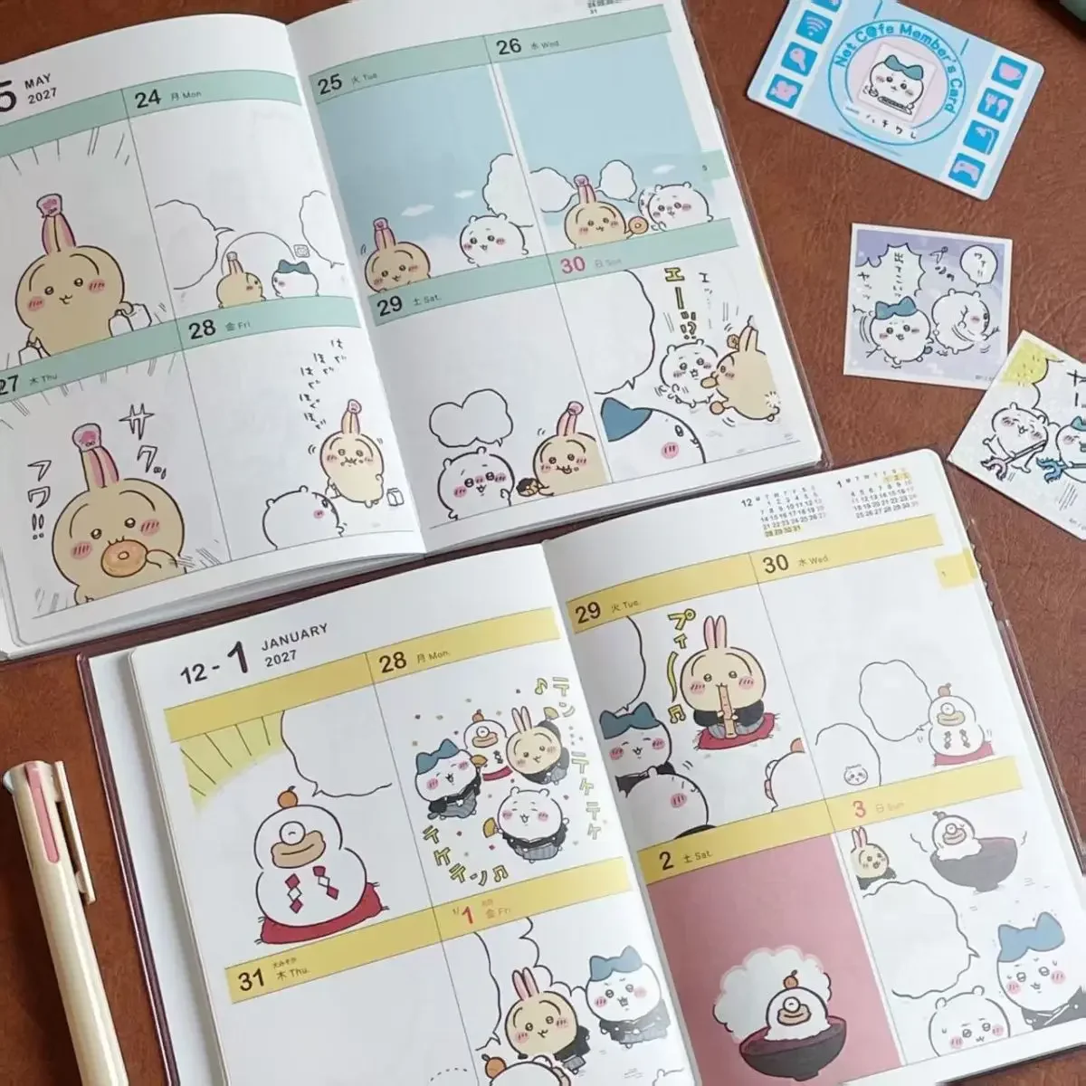 Chiikawa 2027 Diary Weekly Mon - Books review and price