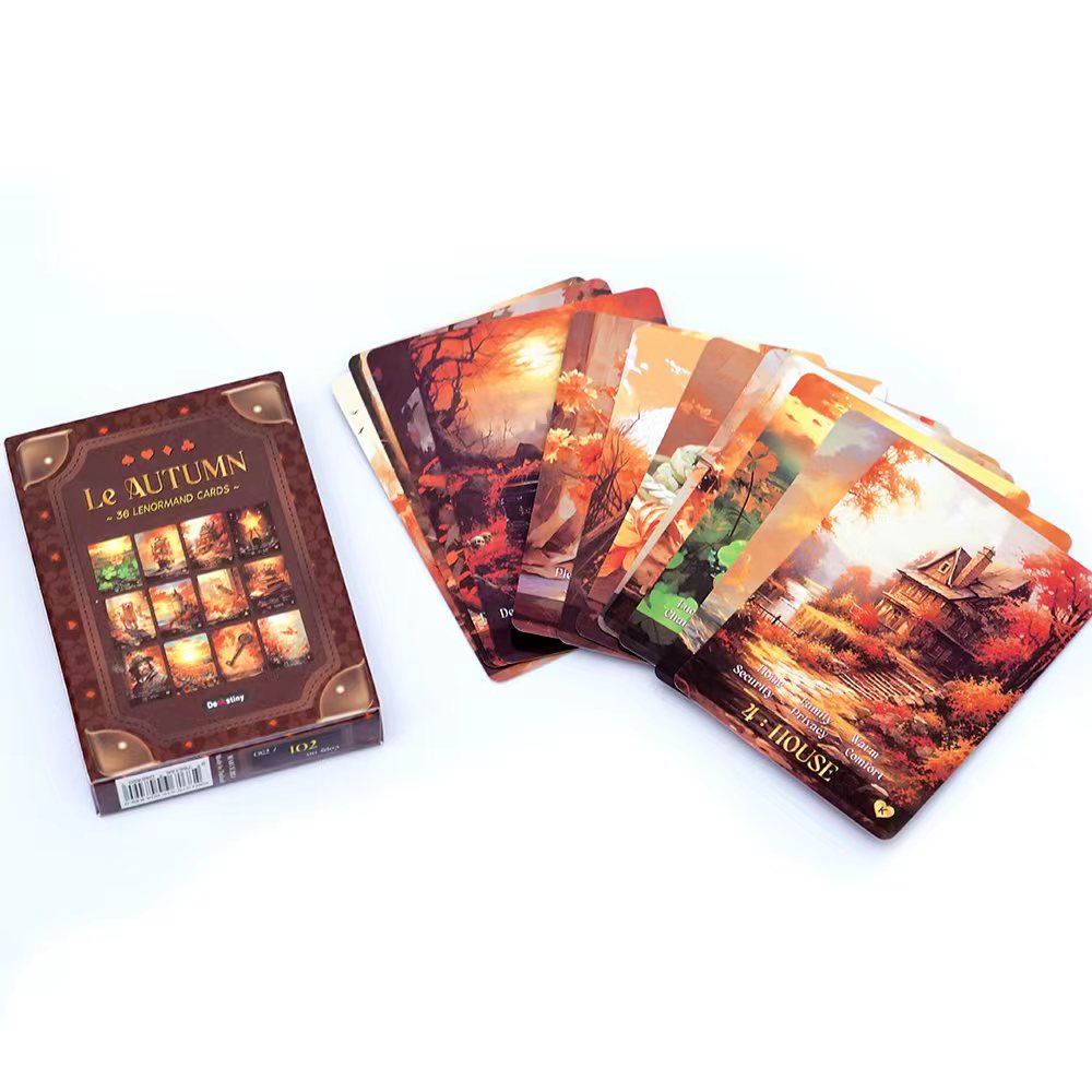 Lenormand Tarot Deck Le Autumn - Tarot Deck With Guidebook review and price