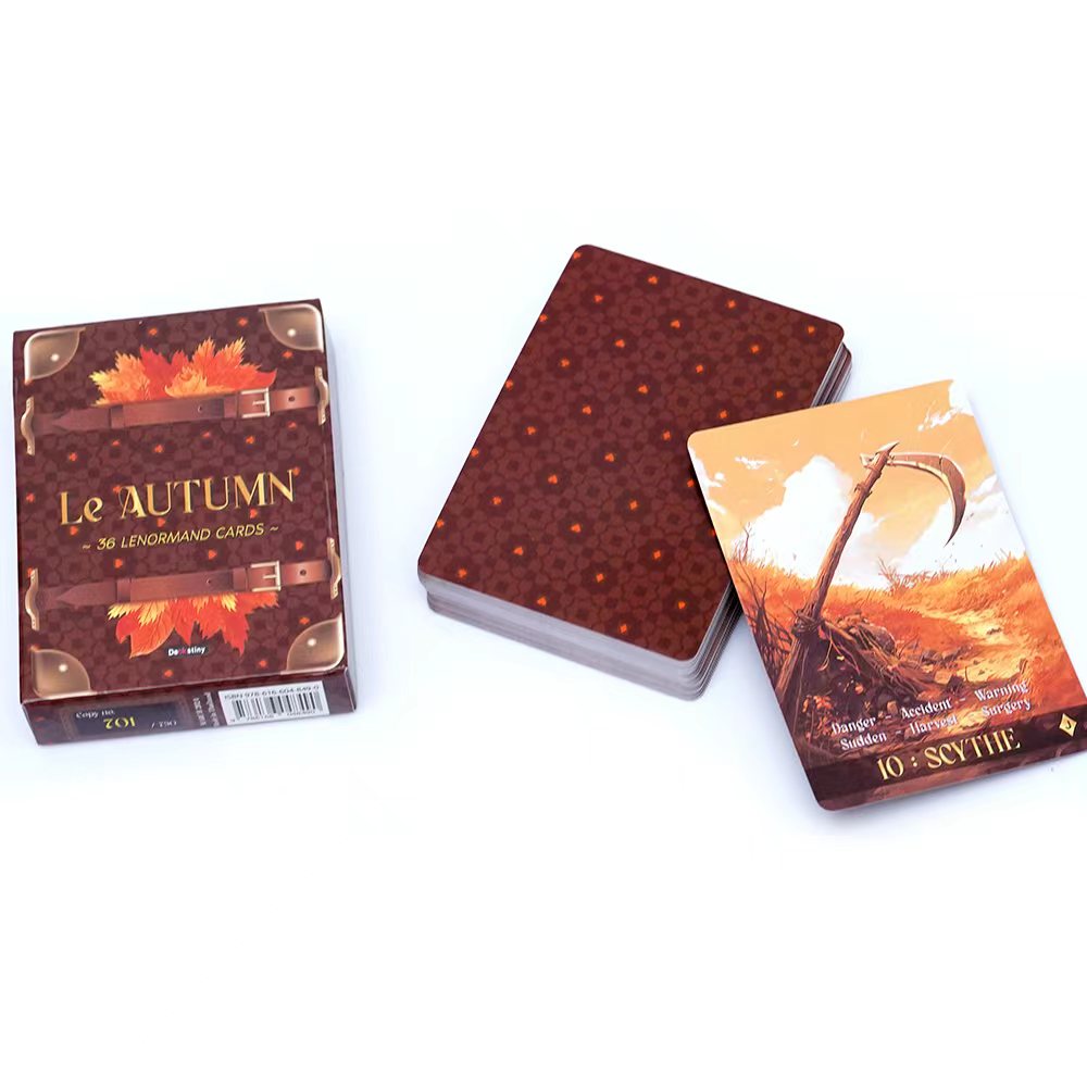 Lenormand Tarot Deck Le Autumn - Tarot Deck With Guidebook review and price