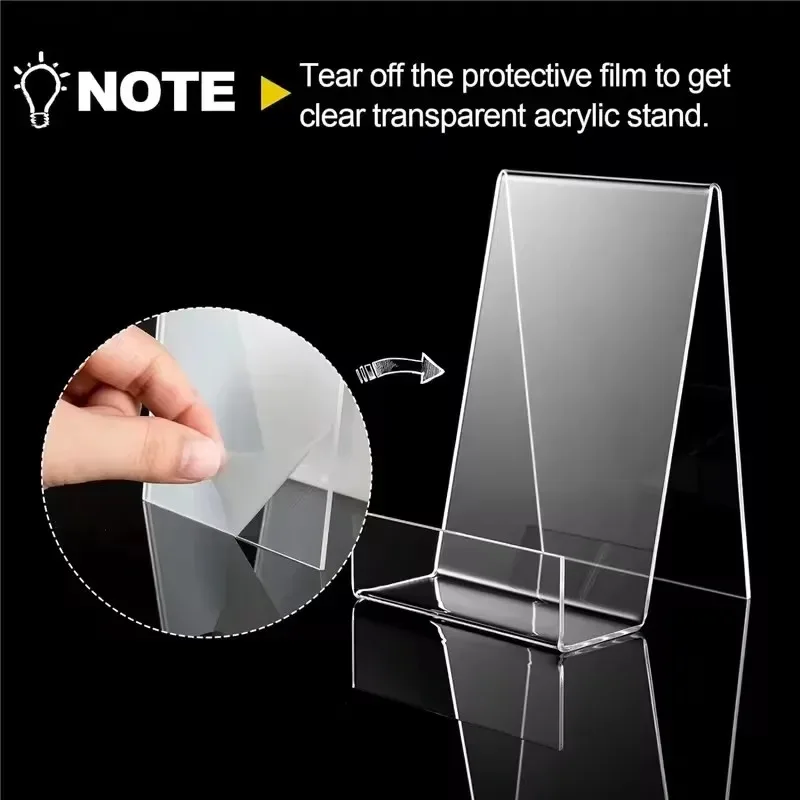 1/2/4Pcs Clear Acrylic Book Di - Clear Acrylic Book Stand Holder review and price