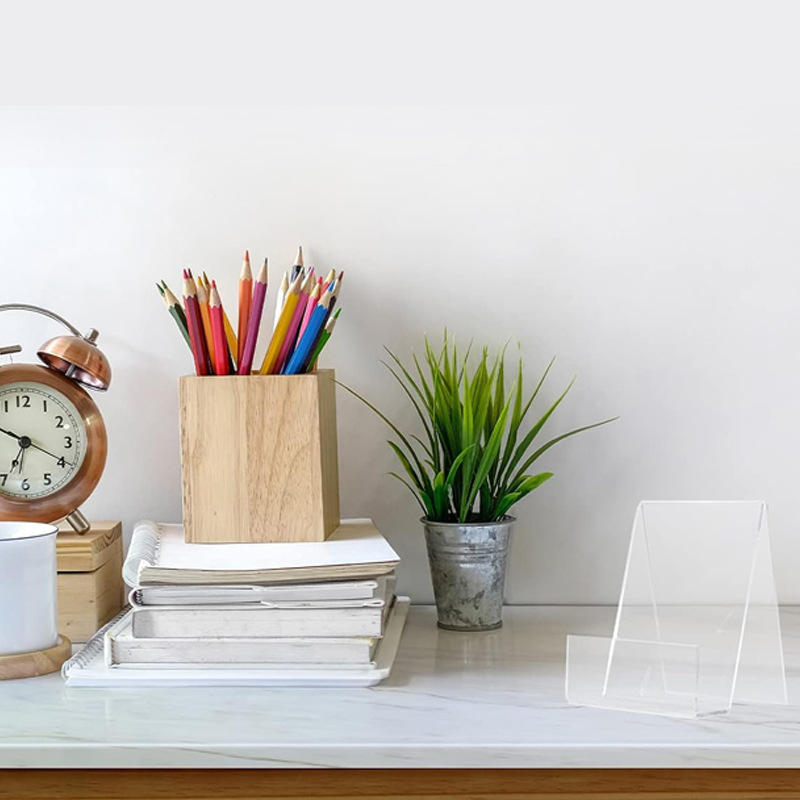 1/2/4Pcs Clear Acrylic Book Di - Clear Acrylic Book Stand Holder review and price