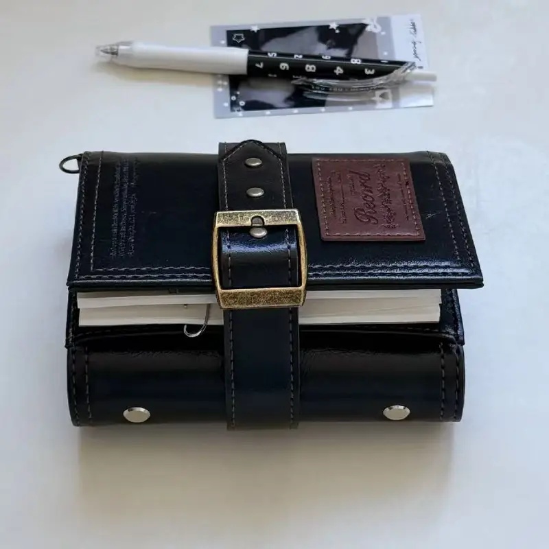 M5 Tri-Fold Leather Vintage Jo - Vintage Leather Journal Notebook review and price