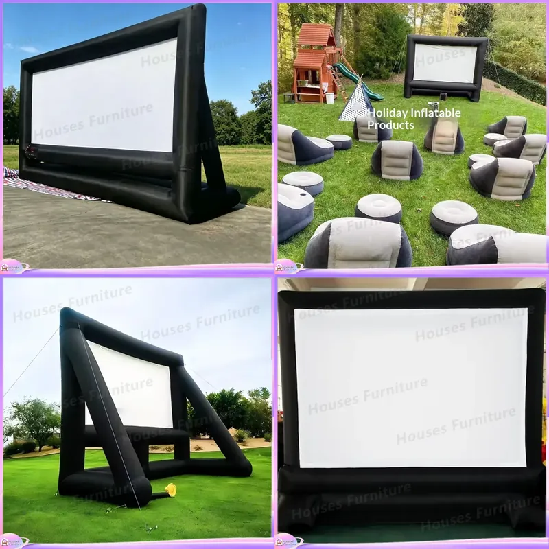 Large Freestanding Inflatable  - Movies review and price