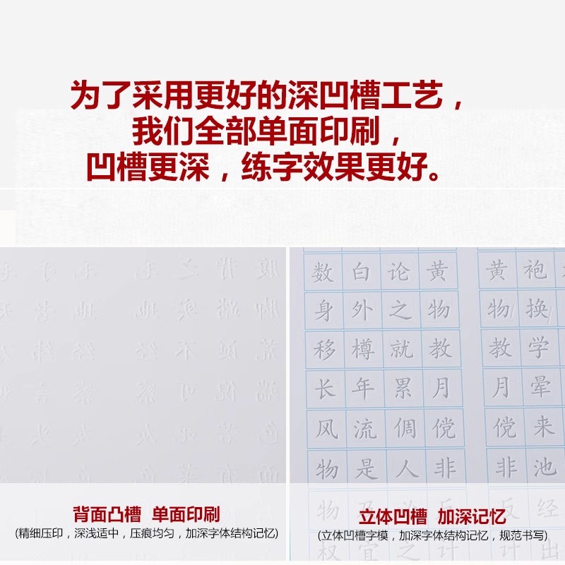 Grooved Chinese Handwriting Pr - Chinese Calligraphy Practice Book review and price