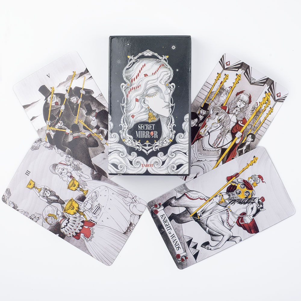 Secret Mirror Tarot Cards 10.3 - Tarot Deck With Guidebook review and price