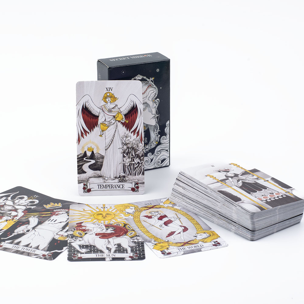 Secret Mirror Tarot Cards 10.3 - Tarot Deck With Guidebook review and price