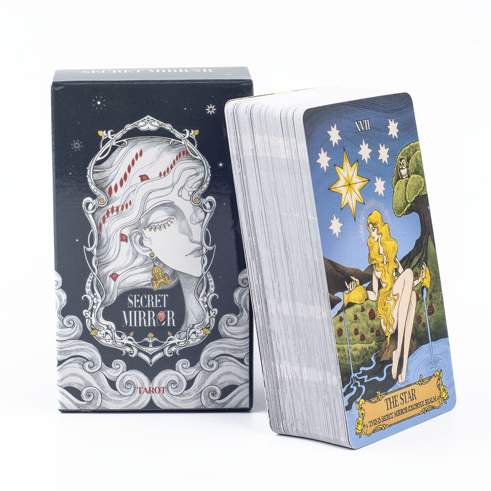 Secret Mirror Tarot Cards 10.3 - Tarot Deck With Guidebook review and price