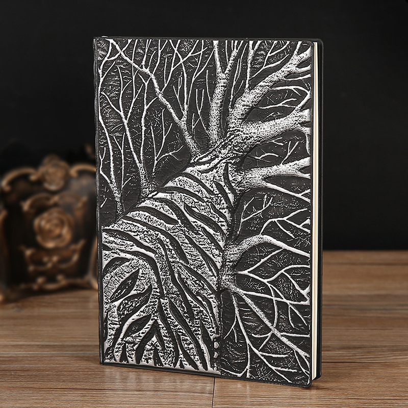Vintage Big Tree PU Leather No - Vintage Leather Journal Notebook review and price