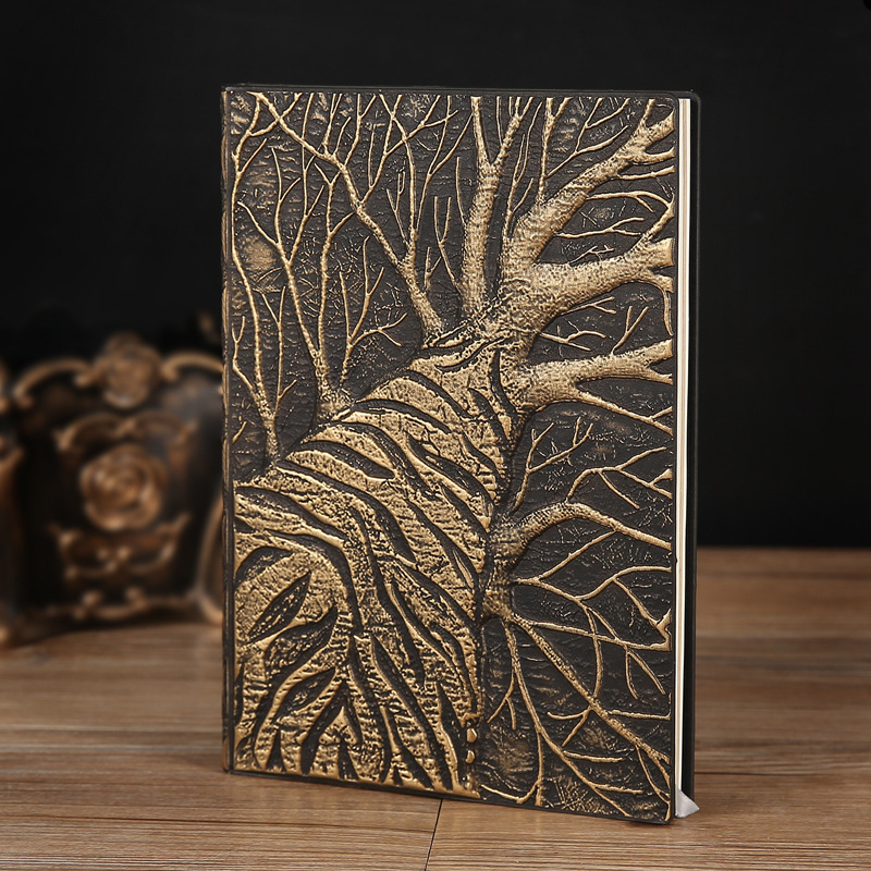 Vintage Big Tree PU Leather No - Vintage Leather Journal Notebook review and price
