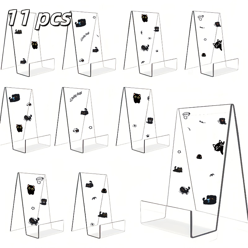11pcs Acrylic Book Display Sta - Clear Acrylic Book Stand Holder review and price